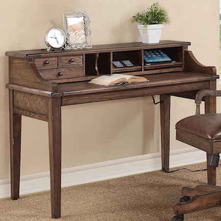 Smart Top Writing Desk with Charging Station